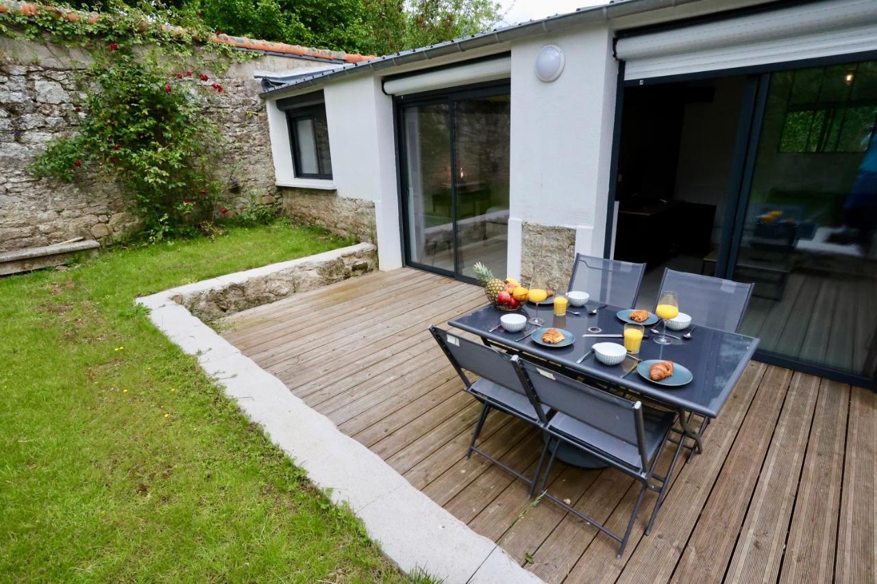 Appartement L'atelier et sa terrasse à Pontivy Extérieur photo