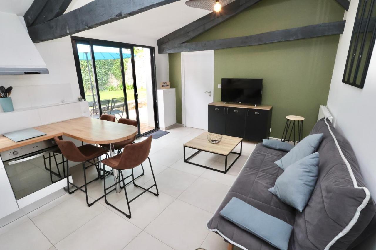 Appartement L'atelier et sa terrasse à Pontivy Extérieur photo