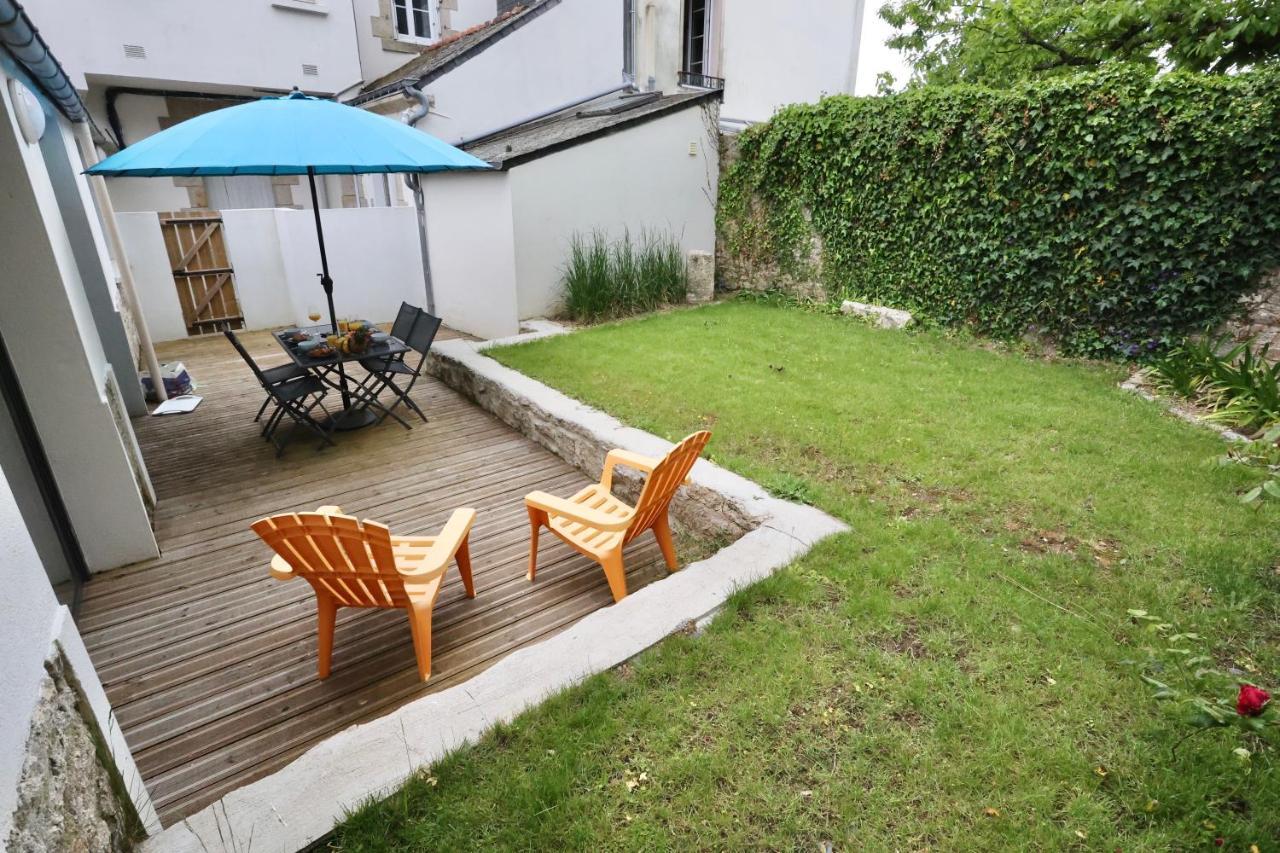 Appartement L'atelier et sa terrasse à Pontivy Extérieur photo