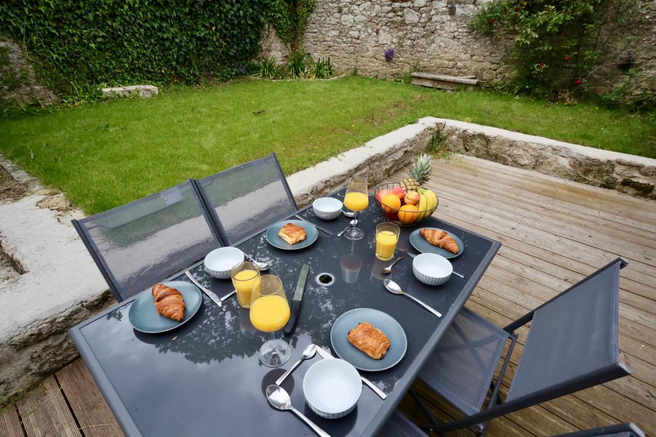 Appartement L'atelier et sa terrasse à Pontivy Extérieur photo