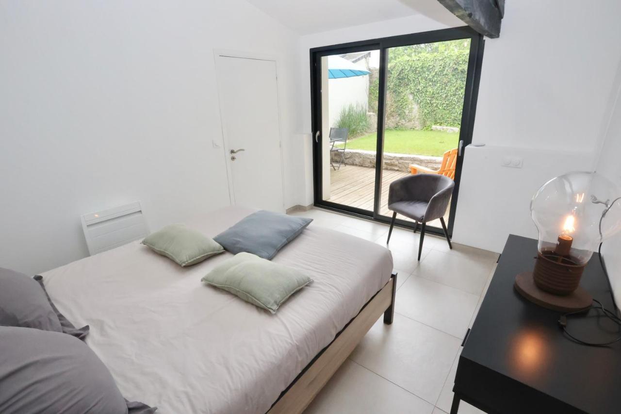 Appartement L'atelier et sa terrasse à Pontivy Extérieur photo