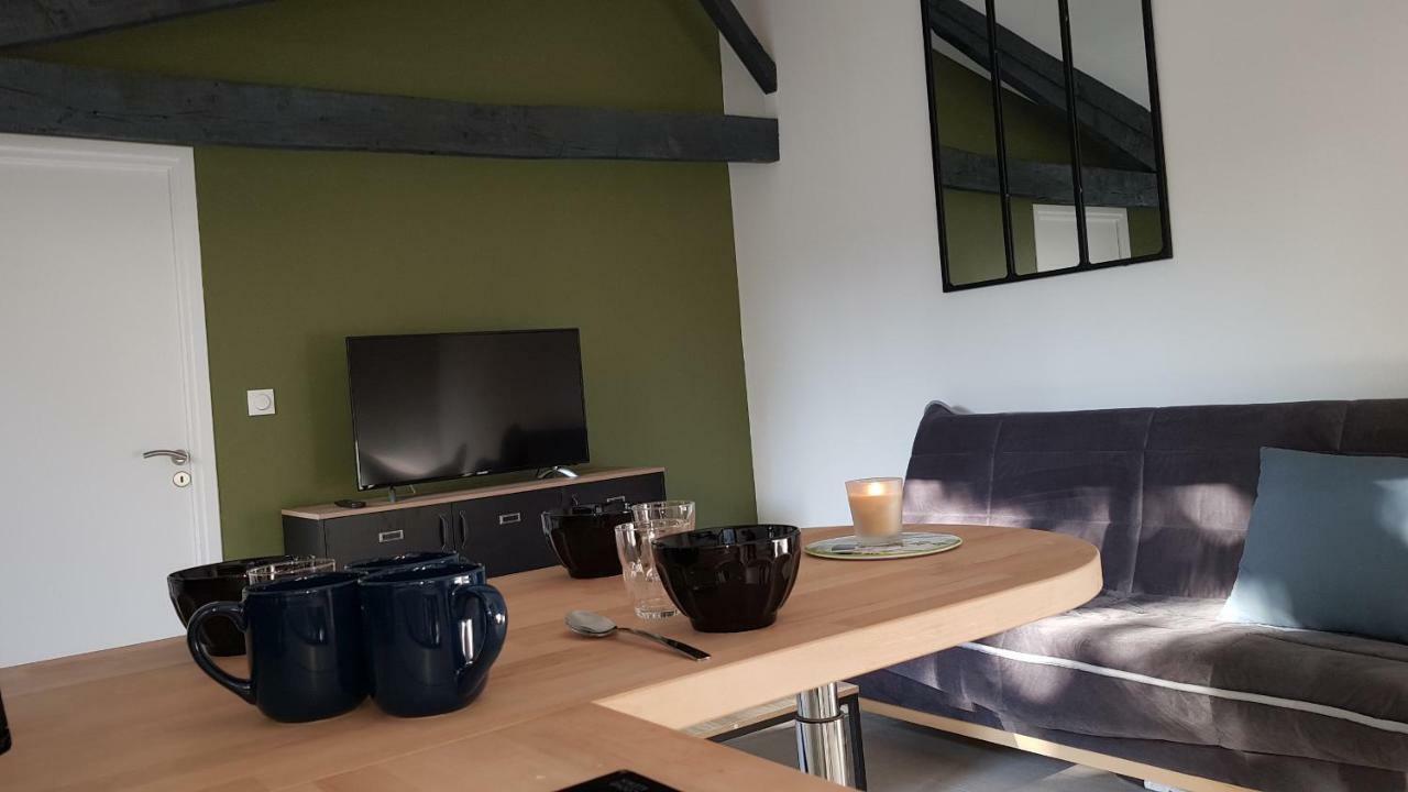 Appartement L'atelier et sa terrasse à Pontivy Extérieur photo