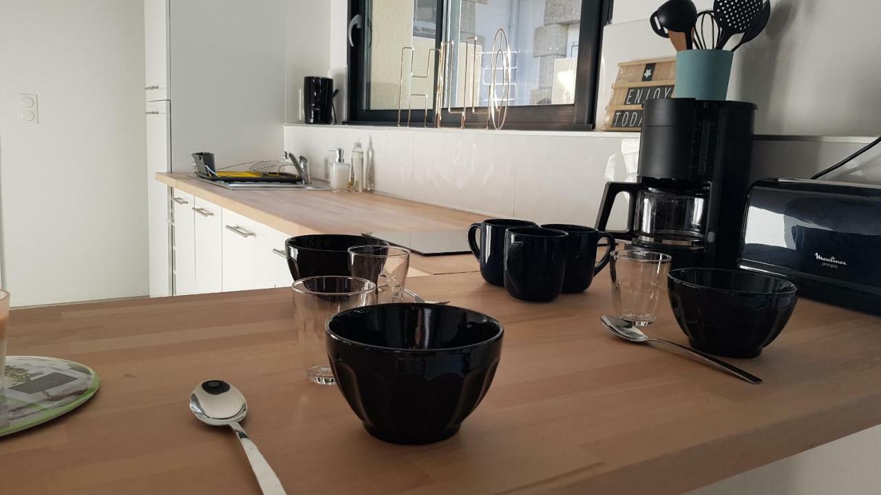 Appartement L'atelier et sa terrasse à Pontivy Extérieur photo